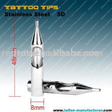 Komplette Größen von 22 Stück Edelstahl Tattoo Tip / Düsen Kit